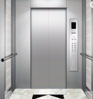 800KG 8 Kişilik Hidrolik Yolcu Asansörü Ticari Ofis VVVF Inverter