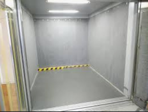 Fuji 4 Ton Endüstriyel Yük Asansörü 3m Dikey Kargo Asansörü