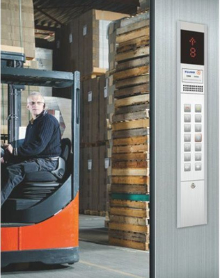 Fuji 4 Ton Endüstriyel Yük Asansörü 3m Dikey Kargo Asansörü