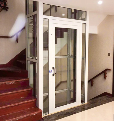 Binalar için 300KG Çekiş ve Hidrolik Asansörler 4m Tekerlekli Sandalye Asansörleri