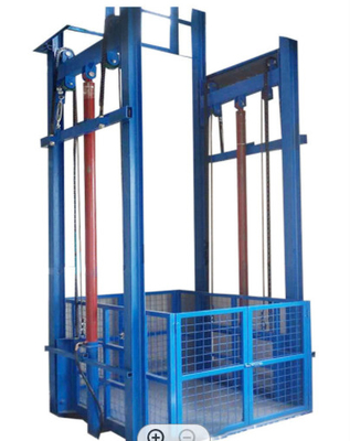 500KG Küçük Hidrolik Asansör 7500mm 0.25m/S Kargo Yük Asansörü