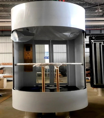 Kare Cam Konut Panoramik Asansör 6 Kişilik Dişlisiz Motorlu Asansör