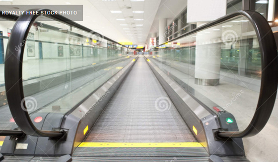 Metro Havaalanı Hareketli Geçit 12000mm 5000KG Otomatik Yürüyüş