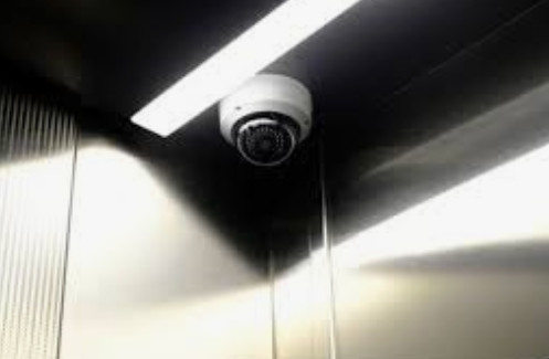 CCTV Sistemi Özel Anahtarlı Asansör Yuvarlak Küpeşte 1600KG 4 Yolcu Asansörü