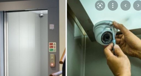 Analog CCTV Güvenlik Kamerası Asansör