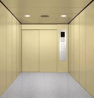 Evler için 0.5m / s 2000KG Kargo Asansörleri VVVF Sürücü Ağır Hizmet