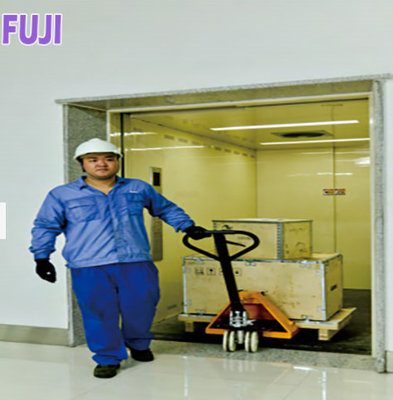 4KW 0.4m/s Hidrolik Kargo Asansörü Asansör ICP Makine Odası Daha Az