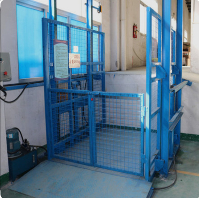 Saç Çizgisi Paslanmaz Çelik Elektrikli Yük Asansör Asansörü 1000KG