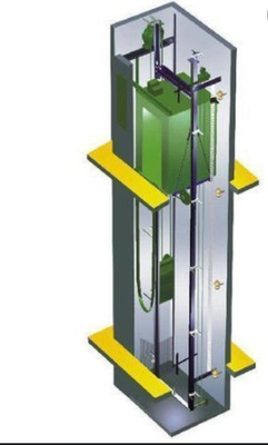 Fuji Makine Dairesiz Yolcu Yük Asansörü 6 Kişilik Fujilift