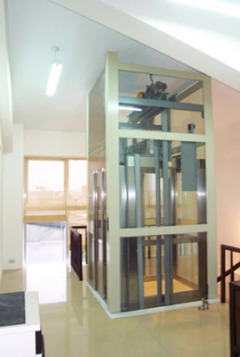 PM Dişlisiz Çekiş MRL Asansör 1.0m/s 400KG 4 Yolcu Asansörü